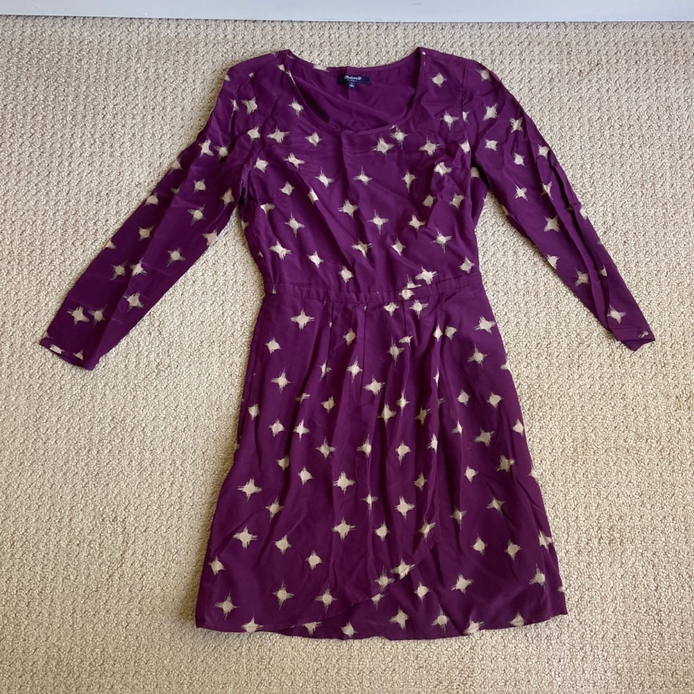 Madewell silk dress size 2 (lined)